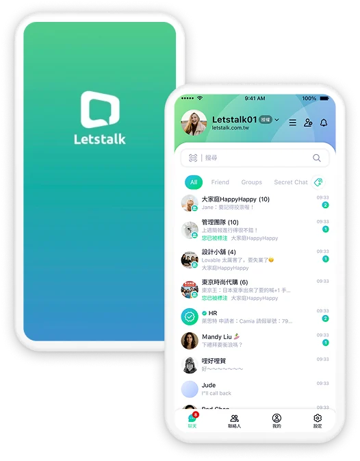 Letstalk电脑版粗框桌面